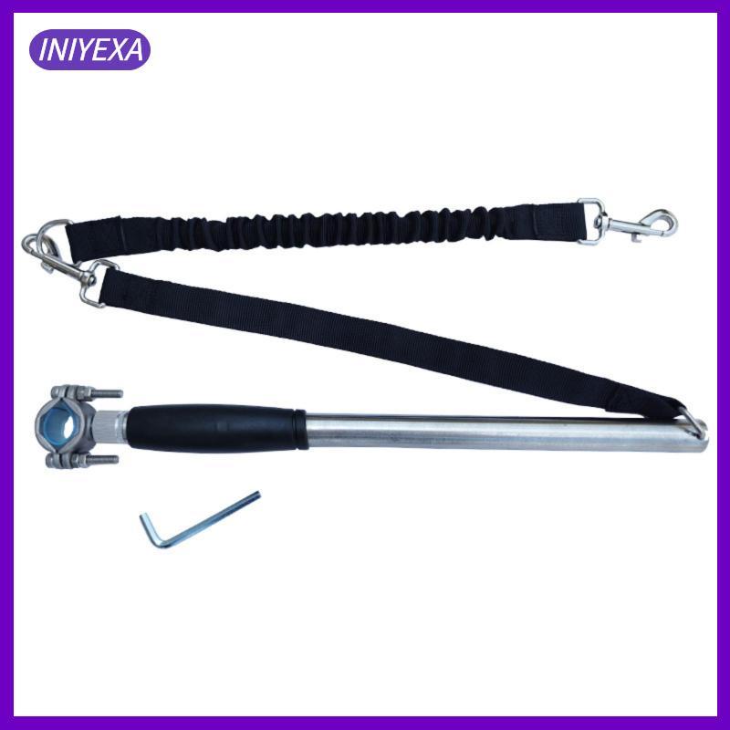 [Iniyexa] Industrial Tether Premium Bike Pet Tether เสาสแตนเลสครบชุดสําหรับการควบคุมสมดุล