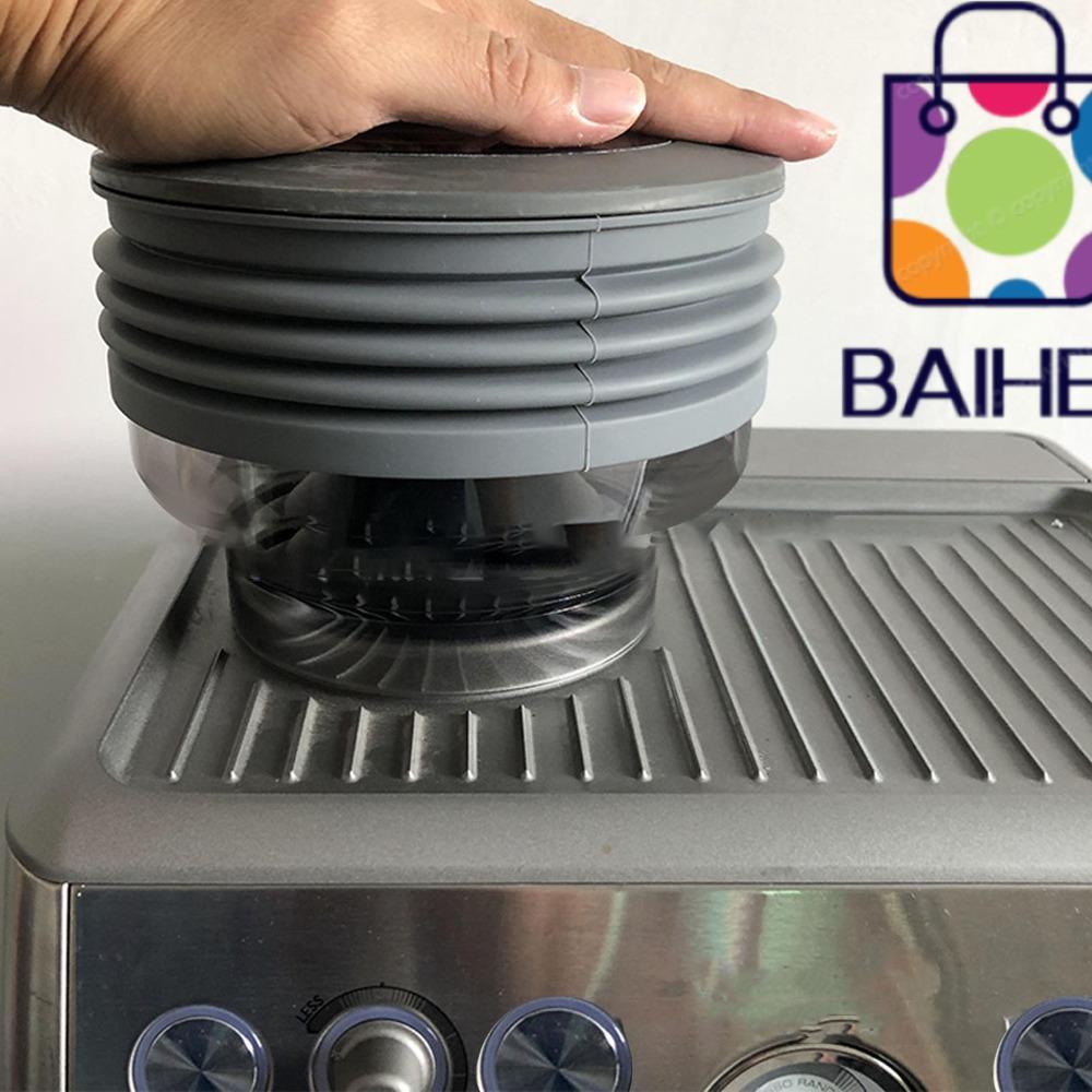 BAIHEE ซิลิโคน Bellow Hopper, Perfect Fit Design Residual Grounds ทําความสะอาดเครื่องบดกาแฟ Dose Hop
