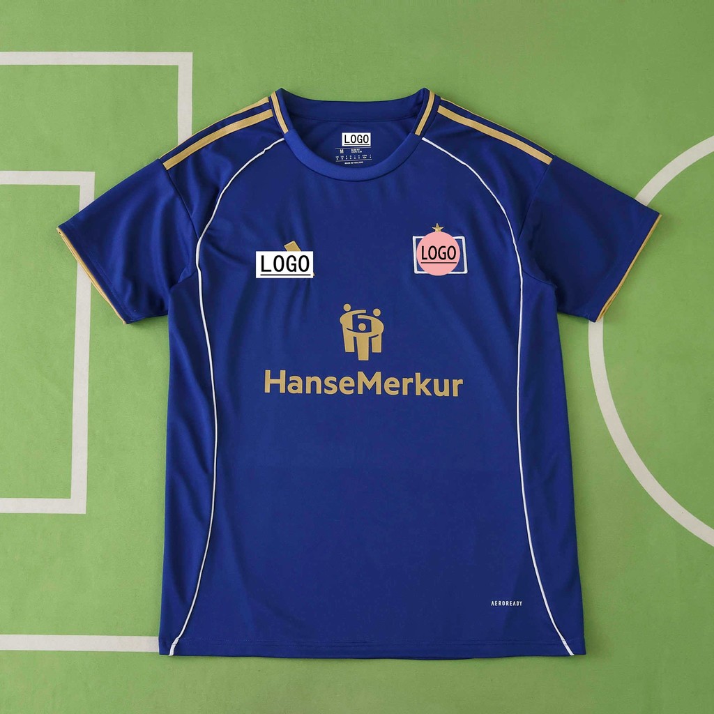 2526 Game Season Burger (Hamburger SV) Concept Version Fan Version Dark Blue Breathable Sports Jerse