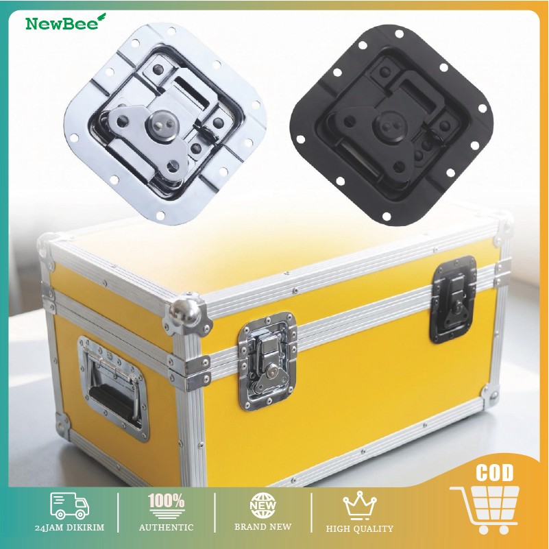 2PCS กล่องกุญแจผีเสื้อ Hardcase Flightcase เงินนําเข้าผีเสื้อกล่องกุญแจ Hardcase ปุ่ม Flightcase Key