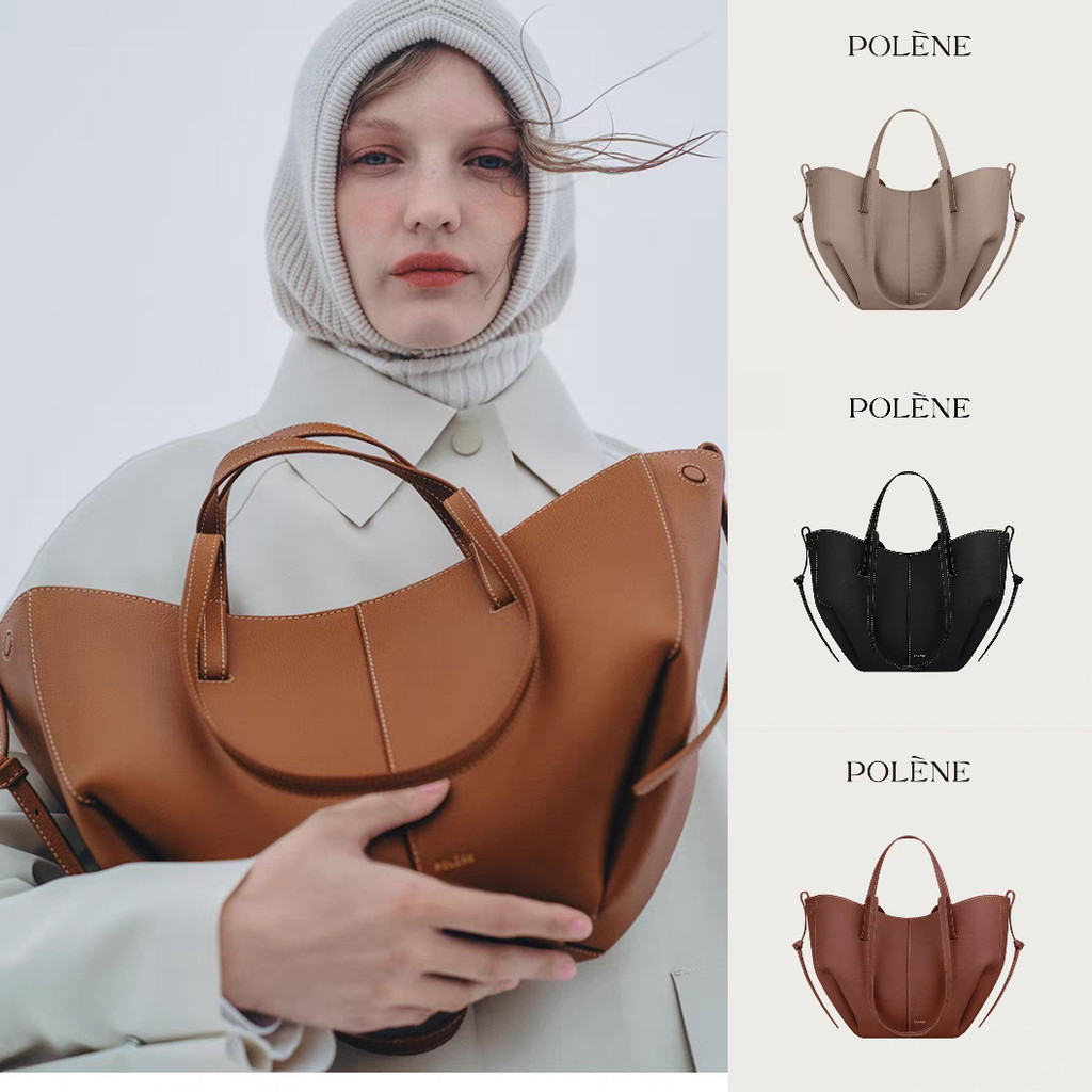 11Polene Polene Shopping Bag Cyme Premium Edition Commuter กระเป๋าสะพายแบบพกพา Tote Bag Polene Polin