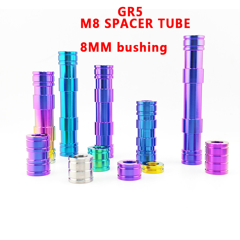 GR5 Titanium M8 Bolts SPACER TUBE 8mm บูช
