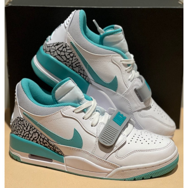 LW3K OZAC JordanLegacy312 Low-Top แฟชั่น Avant-Garde รายละเอียดประณีตสวมใส่ Low-Top Retro บาสเกตบอลร
