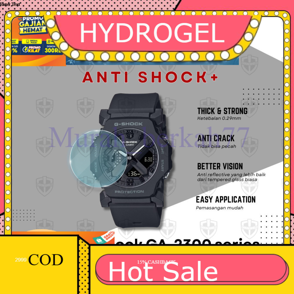 HYDROGEL T สําหรับ Casio G-Shock GA2300 GA 2300