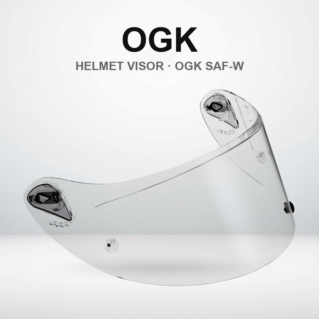 ชิลด์หมวกกันน็อก OGK Kabuto รุ่น SAF-W มีเลนส์ให้เลือกหลายแบบ | OGK Kabuto SAF-W Helmet Shield/Visor