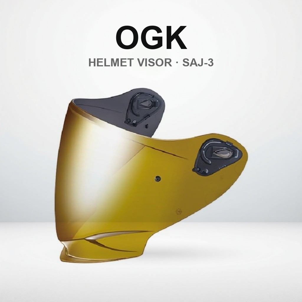 ชิลด์หมวกกันน็อกเคลือบปรอท OGK Kabuto (SAJ-3) | OGK Kabuto SAJ-3 Mirror Shield