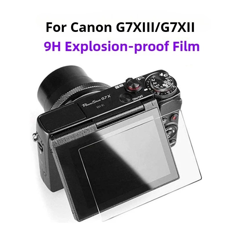 1-3PCS กระจกนิรภัยสําหรับ Canon PowerShot N N2 SX600 HS SX610 HS SX620 HS SX710 HS SX720 HS SX730 HS