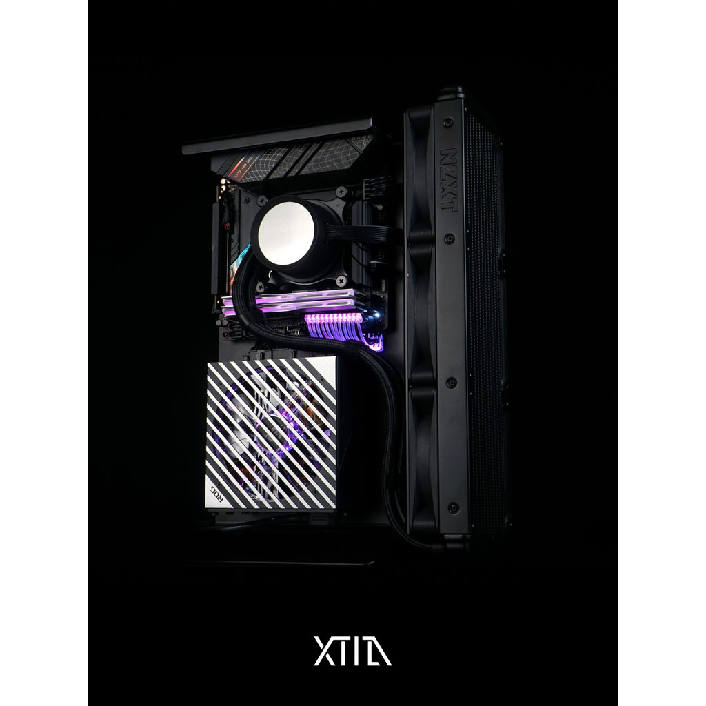 [Xproto-L V2] แชสซี XTIA เปิดแบบพกพาอลูมิเนียมทั้งหมด A4 ITX Rack 4090 Raptor