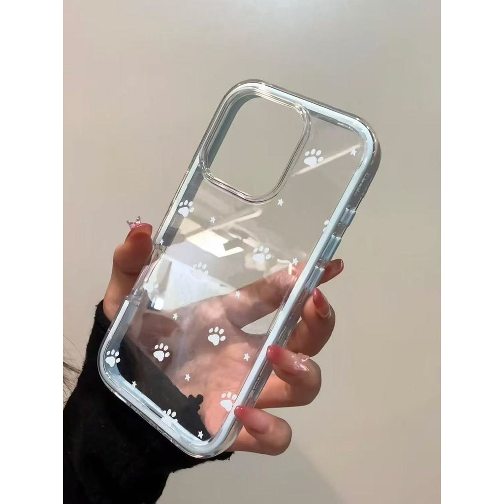 Cat Cat Cat Claw สําหรับ iPhone 17promax 16/15plus Creative 14/13pro