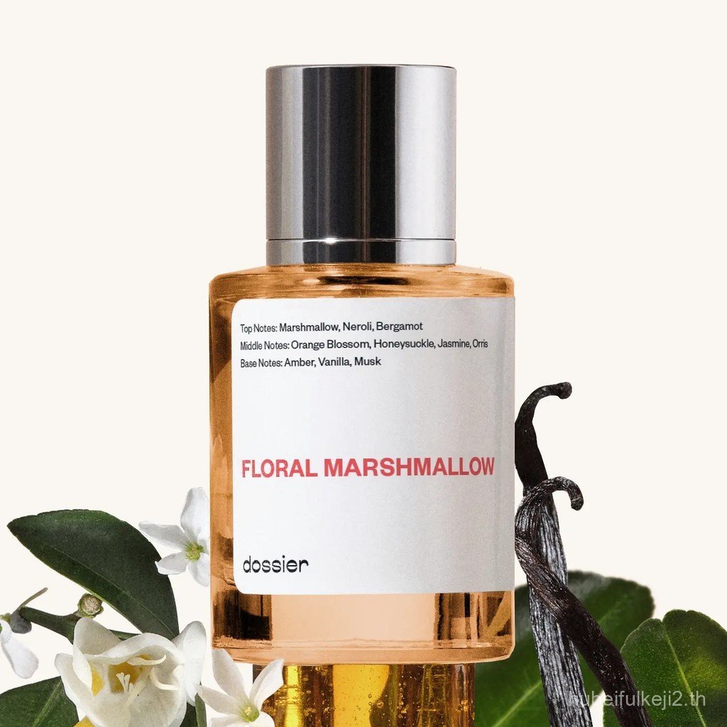 Floral Marshmallow, Dossier, Women , Eau de Parfum, 50ml, Marshmallow, Neroli, Jaine, Orris, วานิลลา