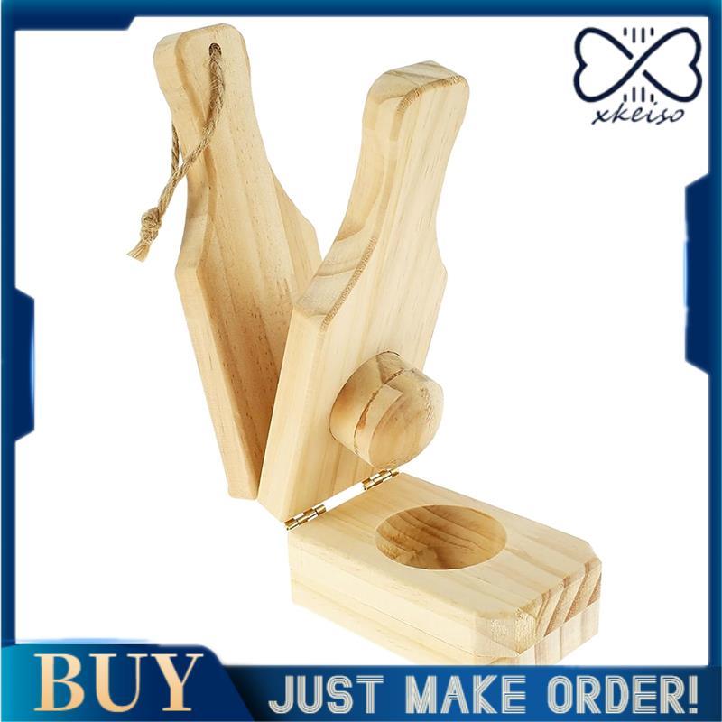 ไม้ Tostonera Plantain Press Banana Smasher Maker Plantain Press Smasher Plantain Tostones กดพร้อมที