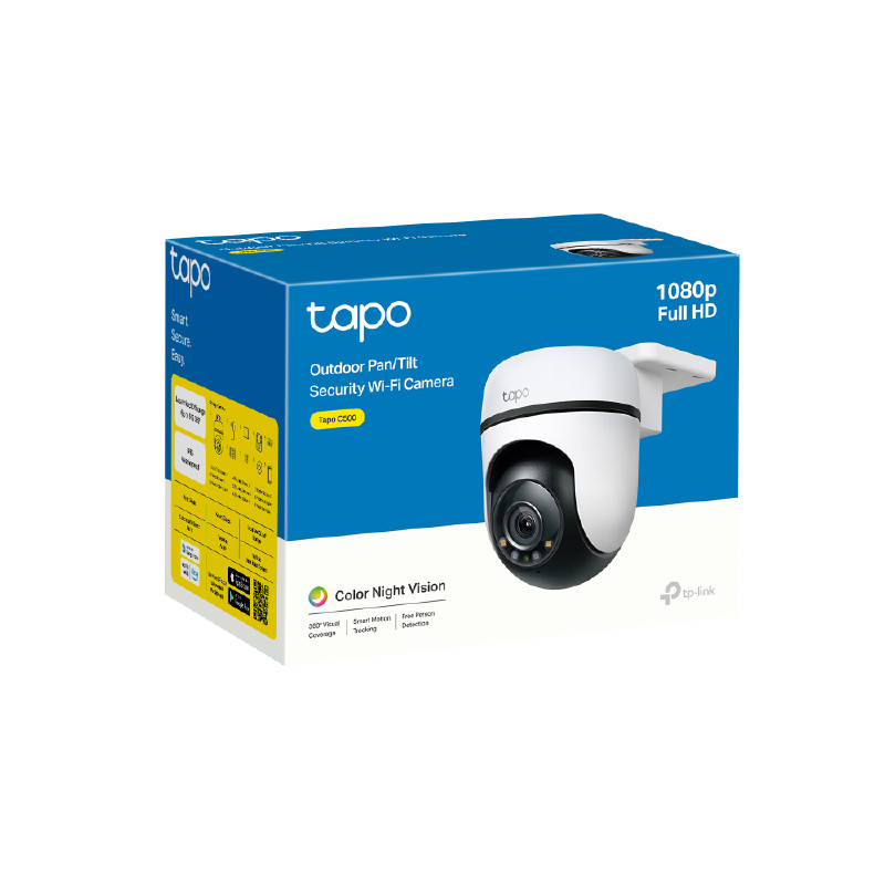 TP-LINK กล้องวงจรปิด รุ่น TAPO C500 สีขาว
