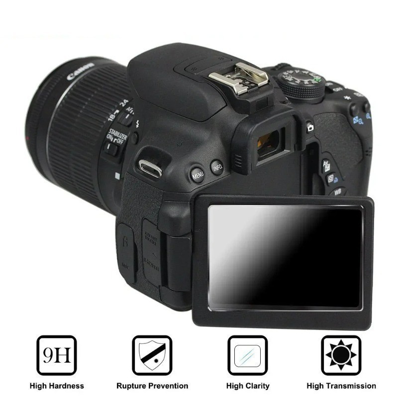 1-3PCS 9H HD กระจกนิรภัยสําหรับ Casio EX-FR100L EX-FR110H EX-FR200 Z550 ZS27 ZS28 ZS29 FR100L FR110H