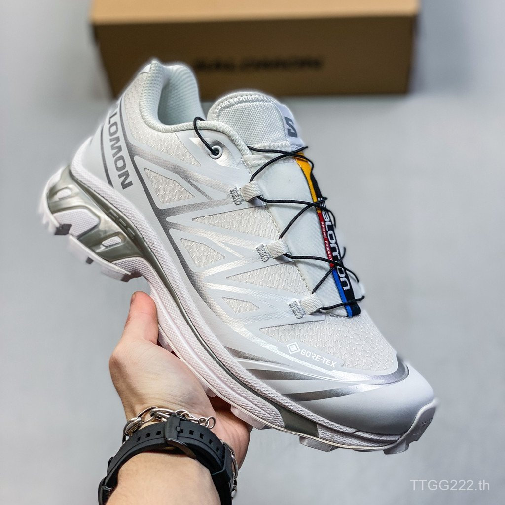 2026SALOMON XT6 GTX รองเท้าวิ่งข้ามประเทศ กันลื่น ทนทาน กันน้ํา เหมาะสําหรับผู้ชายและผู้หญิง TJC7 BU