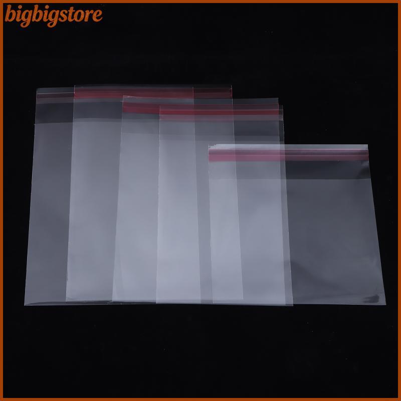 ใหญ่ 100PCS Self-Adhesive กระเป๋าสําหรับ PS1 Xbox360 One NS NDS WII กล่องเกมกันฝุ่น Moisture-proof P