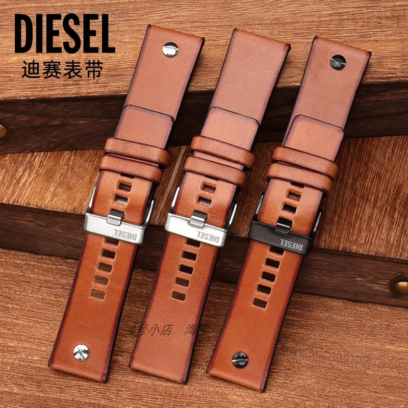Diesel Diesel Retro สายนาฬิกา DZT2002 DZ7314 7406 4471 7332 4476 ชาย 26 มม.