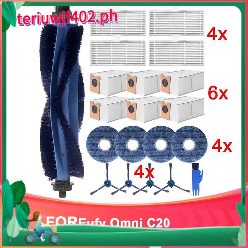 ชุดส่วนเสริมสําหรับ Eufy Omni C20 ถุงเก็บฝุ่นสําหรับ Eufy Omni C20 ชิ้นส่วนเครื่องดูดฝุ่น