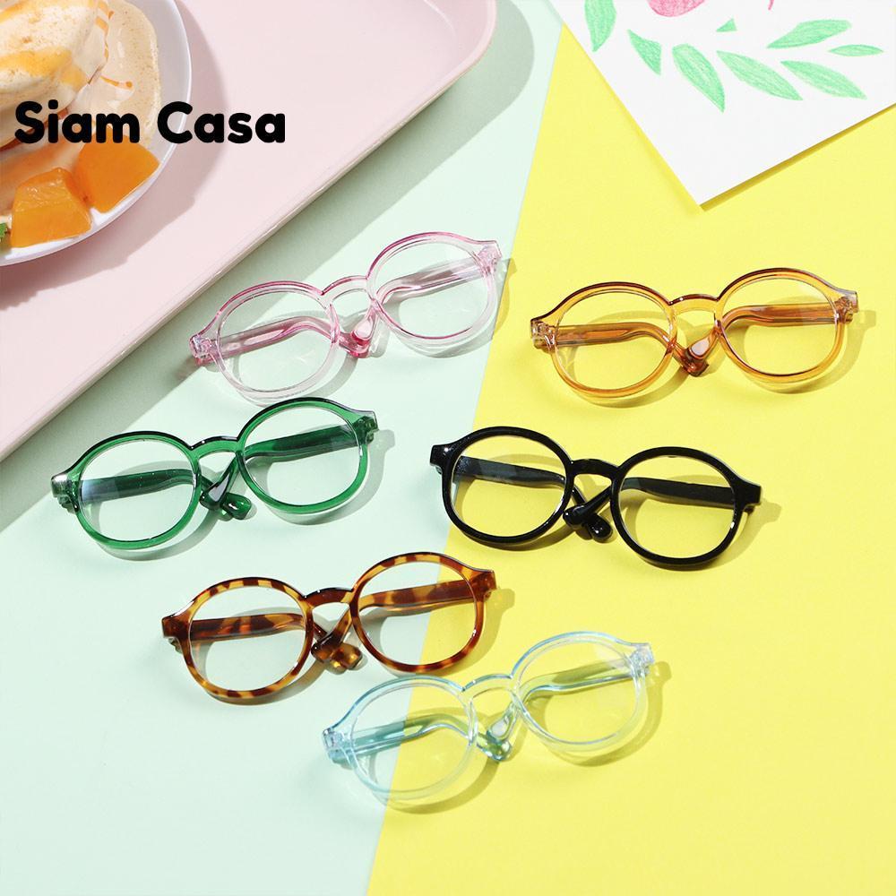 SIAM CASA  ตุ๊กตาแก้ว เปลี่ยนเสื้อผ้า 9cm เกาหลี เครื่องประดับ