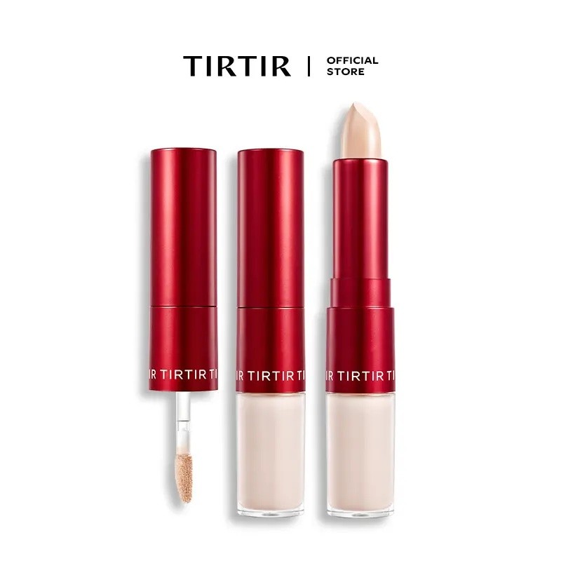 [TIRTIR Official] Glide & Hide Dual Concealer and Foundation 2-in-1 Stick l ปกปิดน้ําหนักเบา แต่งหน้