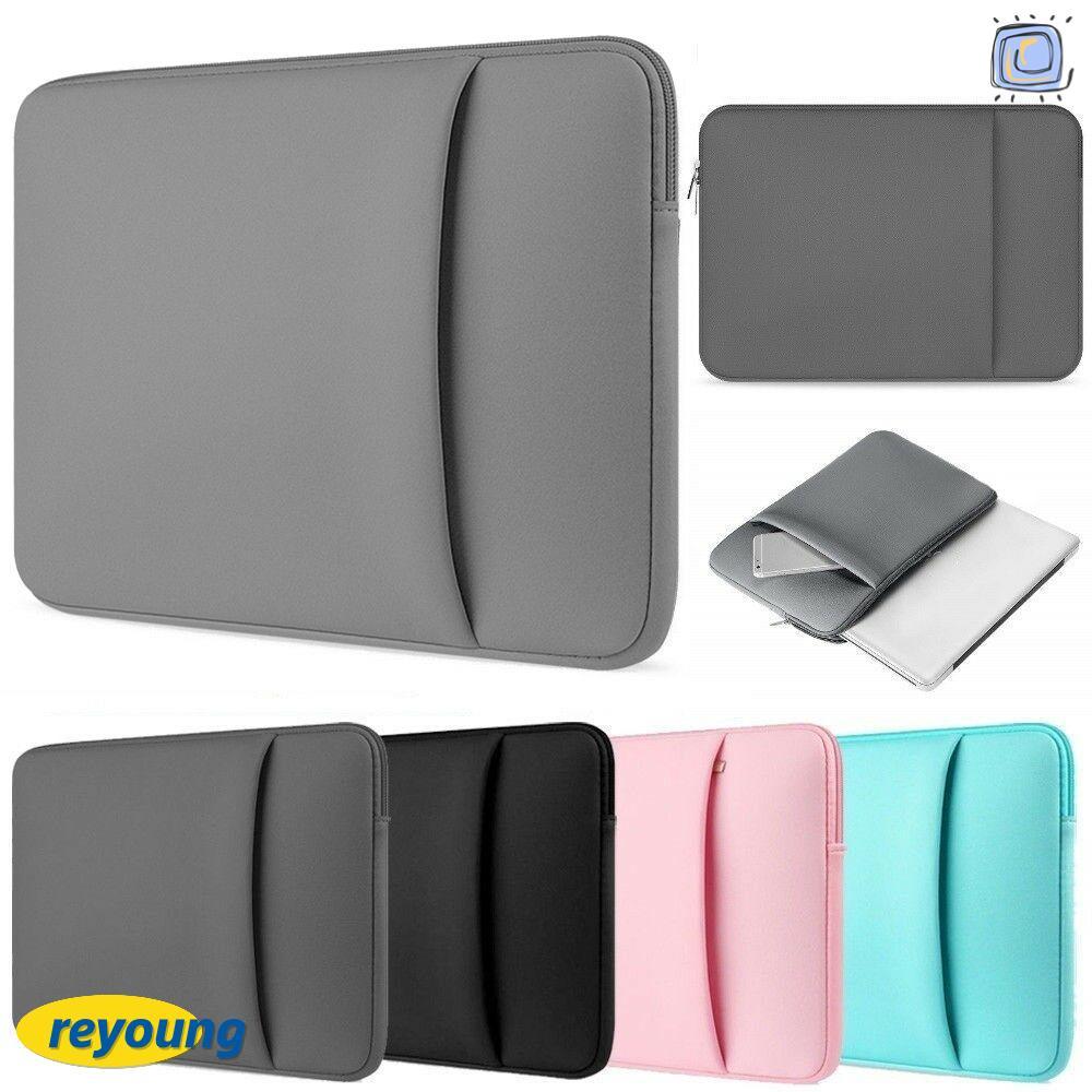 REYOUNG กระเป๋าใส่โน๊ตบุ๊คอเนกประสงค์กันน้ําแบบซิปคู่สําหรับ /Dell/