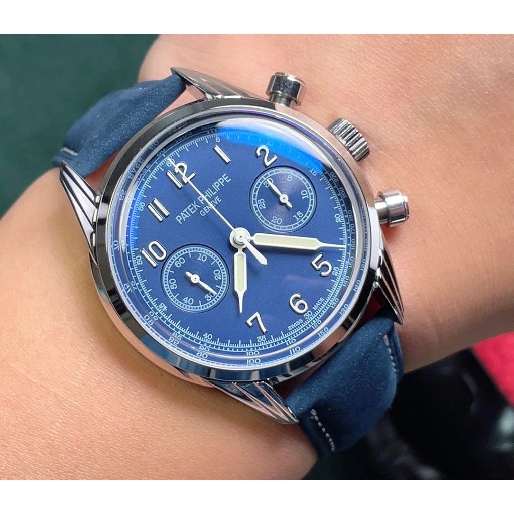 TW ผลิต Baida Purley Complex Function Chronograph Series 5172G-0101 ⃣ ️ อุปกรณ์เปิดตัว [หน้าปัดสีโรส
