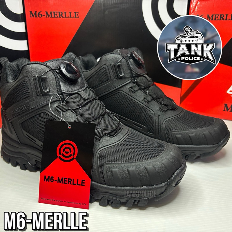 รองเท้ายุทธวิธี M6-MERLLE แบบหัวล็อคเชือกใหม่ล่าสุด!!