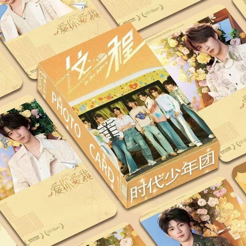 [คลังสินค้าพร้อม] Times Youth League Bright Film Photocard Gaoyan สไตล์ใหม่ครบรอบ 6 ปี Tnt อุปกรณ์ต่