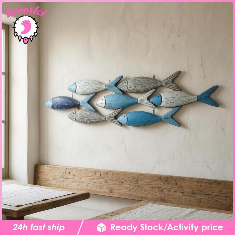 [Lovoski] 3D Aquatic Creature Wall Decor Clustered Aquatic Creature Retro Small Green