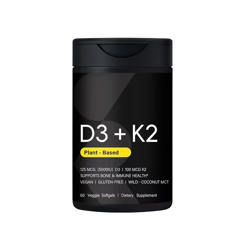 TK ขายร้อน D3+K2 แหล่งที่มาของแคปซูลอ่อน OEM OEM Custom OEM Soft0903226A8/280