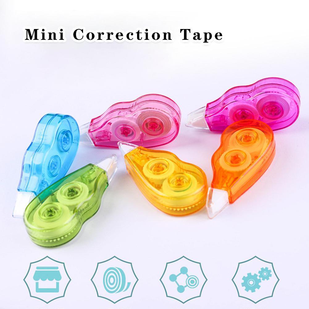 เทปลบคําผิด 6.5*3.0 ซม. Retractable Refillable Correction Tape เครื่องเขียน Office School G5w1