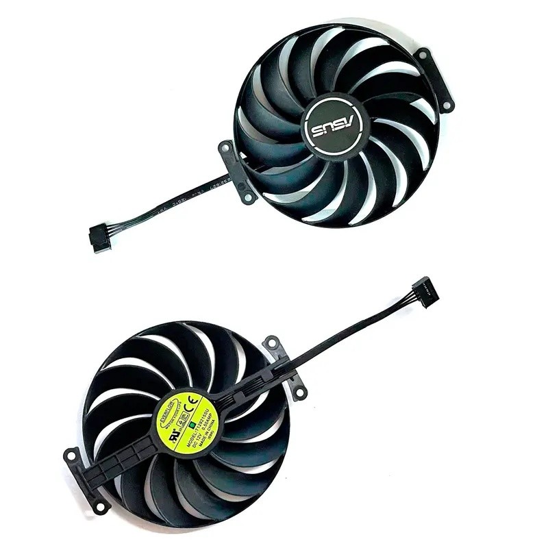ใหม่ 95MM 6PIN T129215SU CF1010U12D สําหรับ ASUS GTX 1650 RTX 3050 3060 PHOENIX GPU ระบายความร้อน