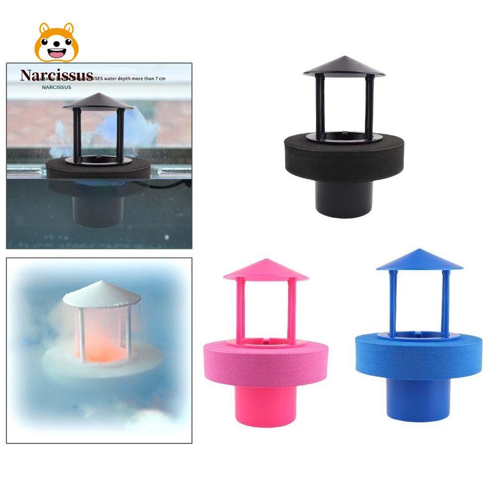NARCISSUS Fish Tank Atomiser, Water Fogger Mist Maker ABS Floating Sprayer, Fish Tank Accessories Fo