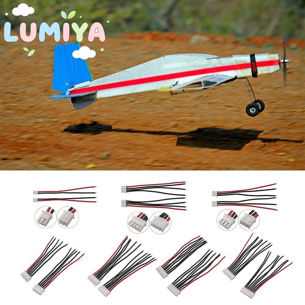 LUMIYA RC Lipo แบตเตอรี่ Balancer Charger Plug, 22AWG 1S 2S 3S 4S 5S 6S 7S สายไฟ, DIY เครื่องบินรุ่น