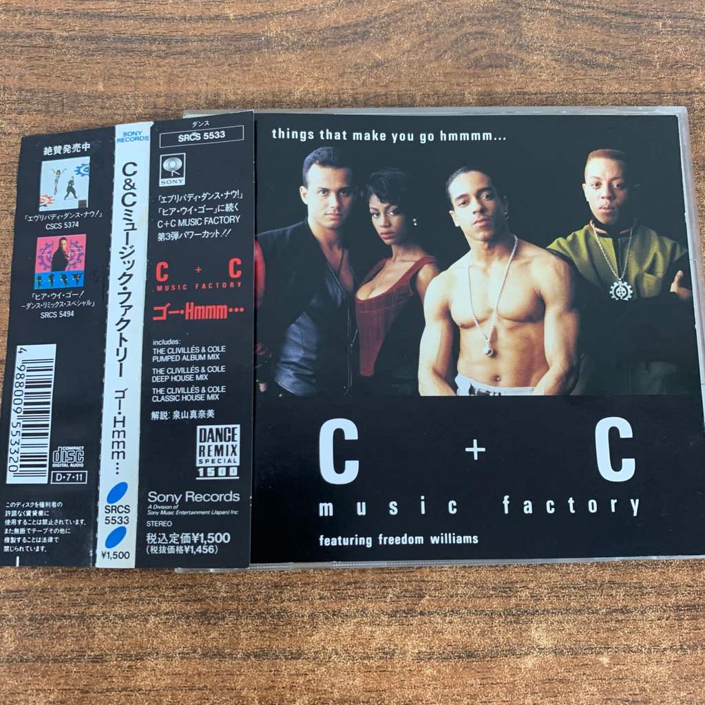 (ฉบับญี่ปุ่น) C + C Music Factory Featuring Freedom Williams xianhuo