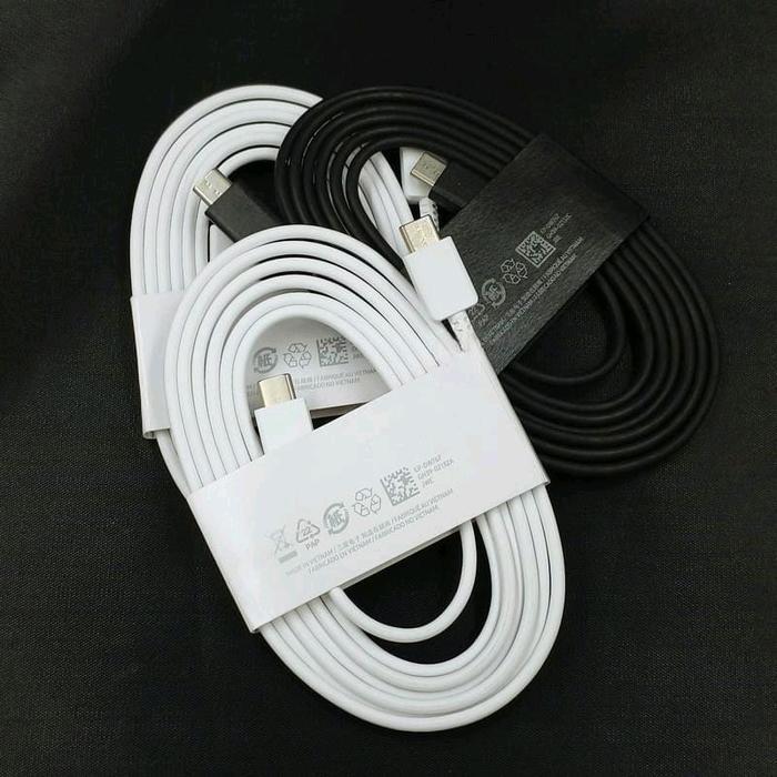 สายเคเบิลข้อมูลสําหรับ Samsung Type-C ถึง Type-C 1.8 เมตร Made in vietanm super Fast Charging 25W 45