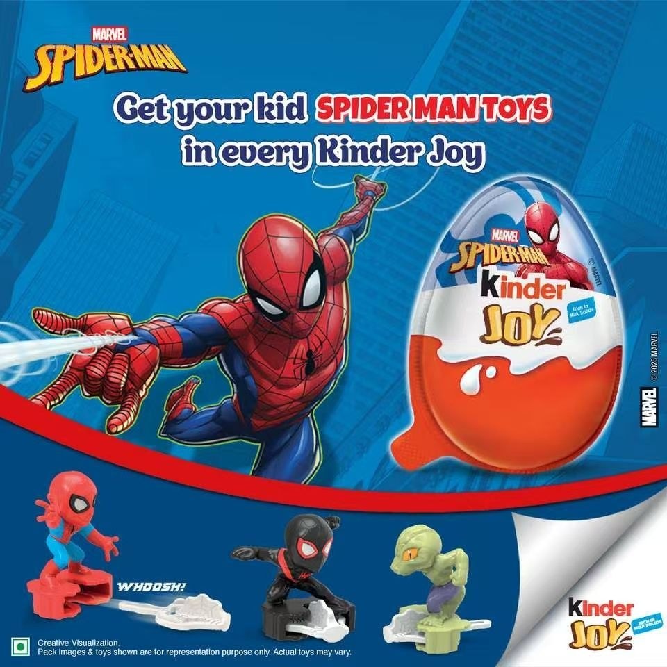 Kinder Marvel Funny Egg Toy Boys Girls Edition Kinder Chocolate Children Surprise Egg Chocolate RG96