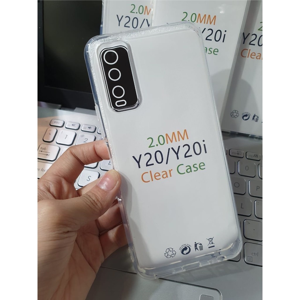 เคสนิ่ม Premium Ultra Clear Vivo Y20 / Y20i / Y12S Softcase Silicone เคสใสใส