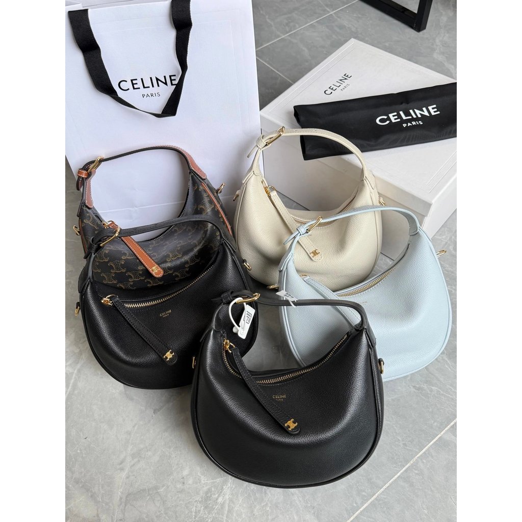 [นางฟ้าเก่า] กระเป๋าใต้วงแขน Crescent Bag กระเป๋าสะพายกระเป๋าถือ Messenger กระเป๋า Crescent Bag Cres