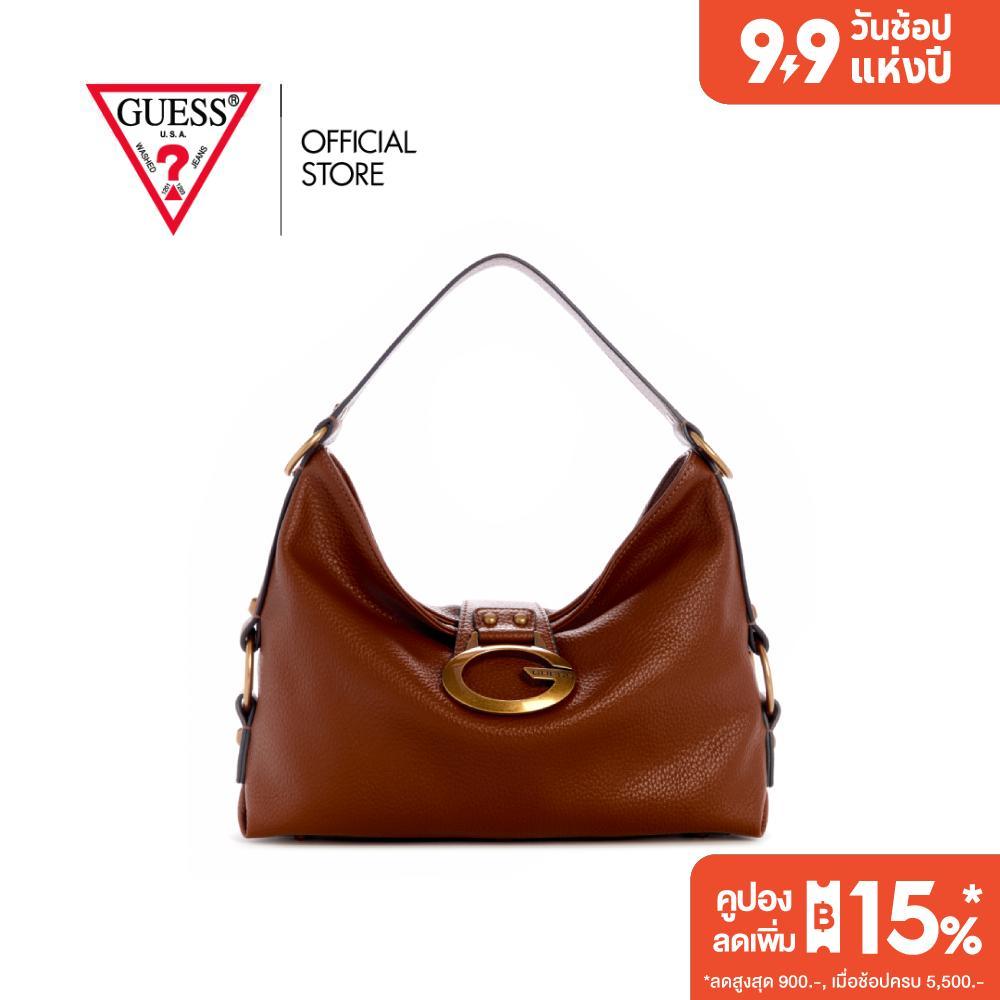 GUESS กระเป๋า รุ่น BB930818 CAMDEN SHOULDER BAG สีน้ำตาล