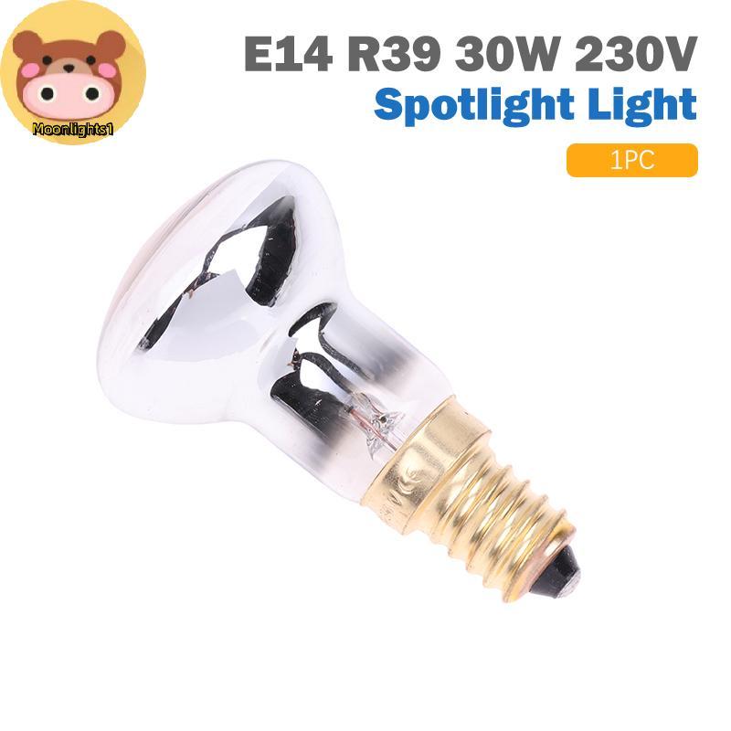Moonlights1 1 PC เปลี่ยนโคมไฟ Lava E14 R39 30W 230V Spotlight สกรูในหลอดไฟ Clear Reflector Spot หลอด