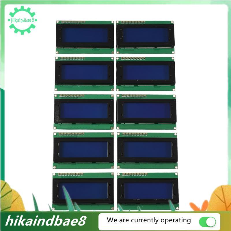 10PCS LCD2004 2004 โมดูล LCD 2004 20X4 ตัวอักษรจอแสดงผล LCD IIC อินเทอร์เฟซสําหรับหน้าจอสีฟ้า