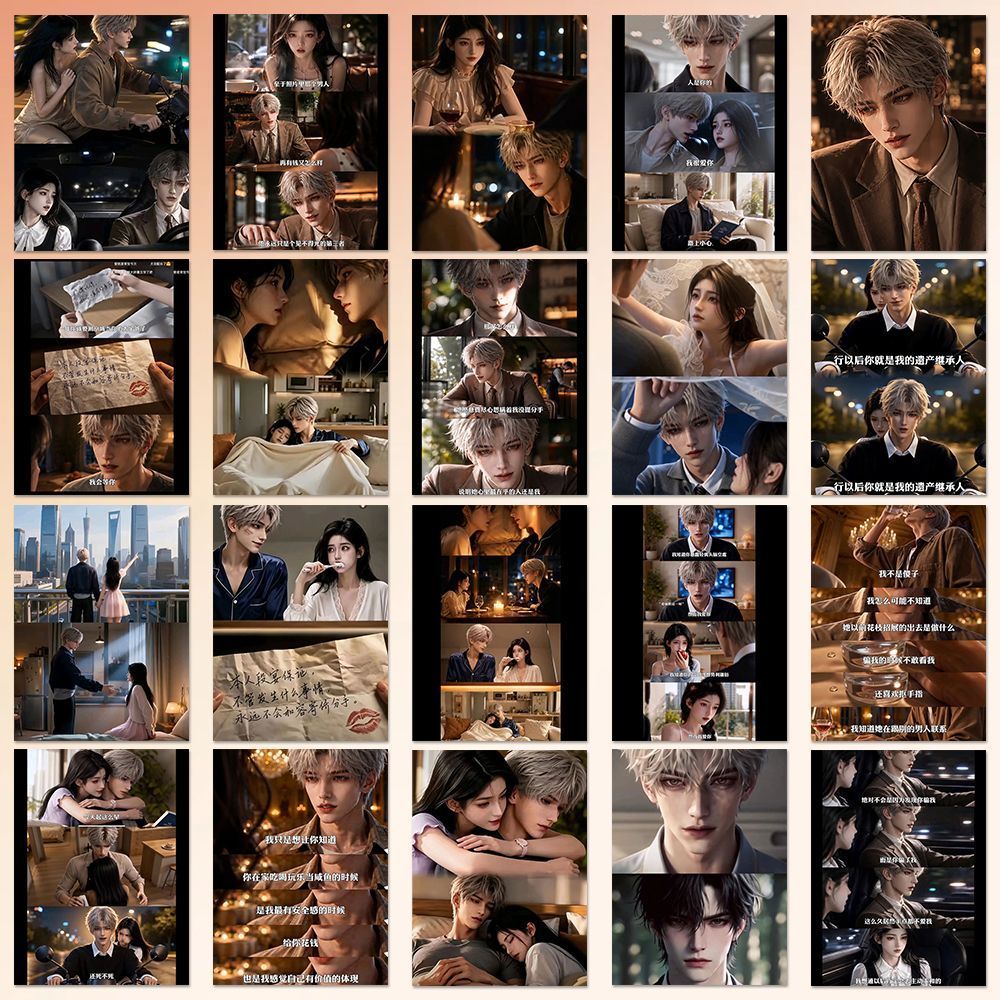 126 Duan Banquet ส่งสติกเกอร์ Super Sweet สําหรับคุณอยู่ในส่วนที่เหลือของชีวิตของคุณ Pure Love ใหม่]