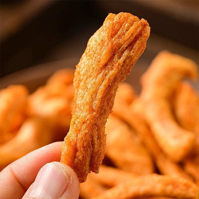 Chen Abing Chicken Crispy Strips Non-Fried High-Protein Crispy Strips ทดแทนมื้ออาหาร Instant Chicken