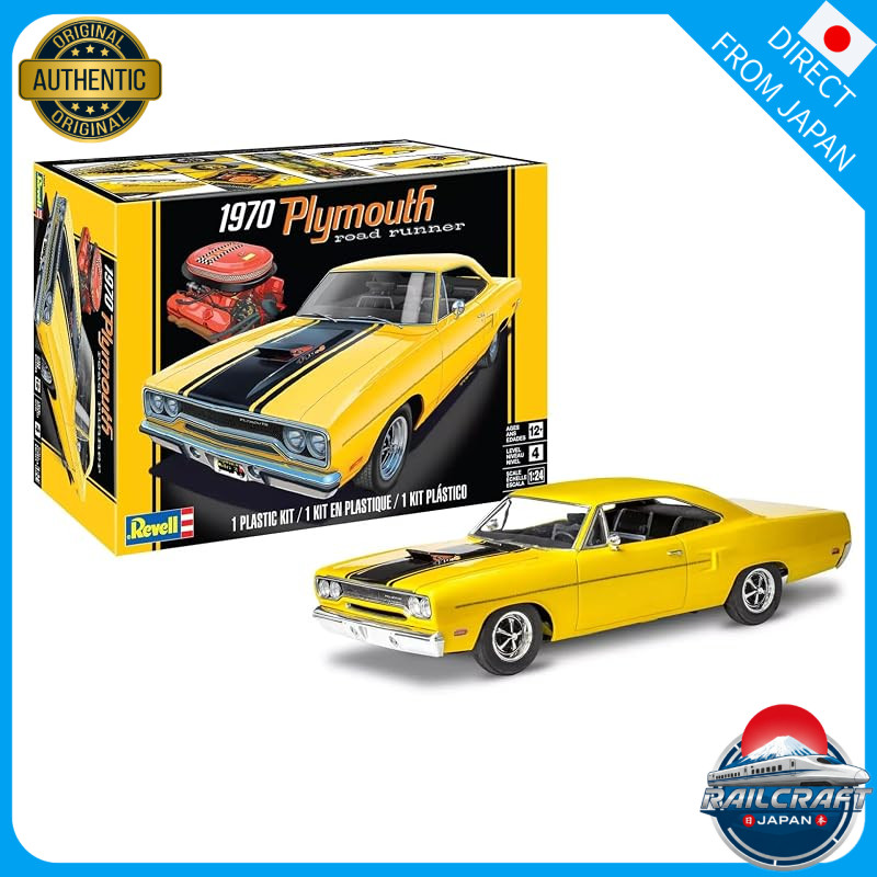 Revell America 1/24 1970 Plymouth Road Runner Plastic Model 14531