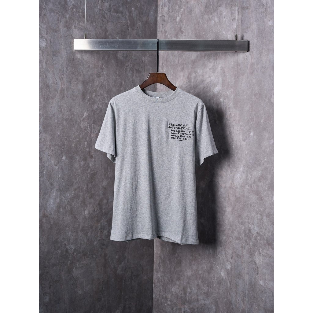 Loewe/Loewe/2026 ต้นฤดูใบไม้ผลิสไตล์ใหม่เสื้อยืดแขนสั้นผู้ชายสไตล์ผู้หญิงสไตล์คู่สไตล์ใหม่เรียบง่าย 