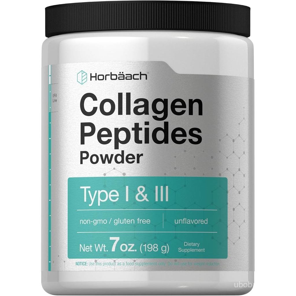 Horbachä Collagen Peptides Powder 7oz | ประเภท I และ III