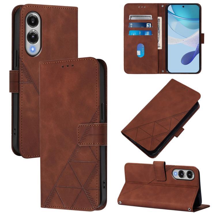 Crossbody 3D นูนหนังเคสโทรศัพท์สําหรับ Samsung Galaxy S26 Ultra 5G/Samsung Galaxy S26 5G/Samsung Gal