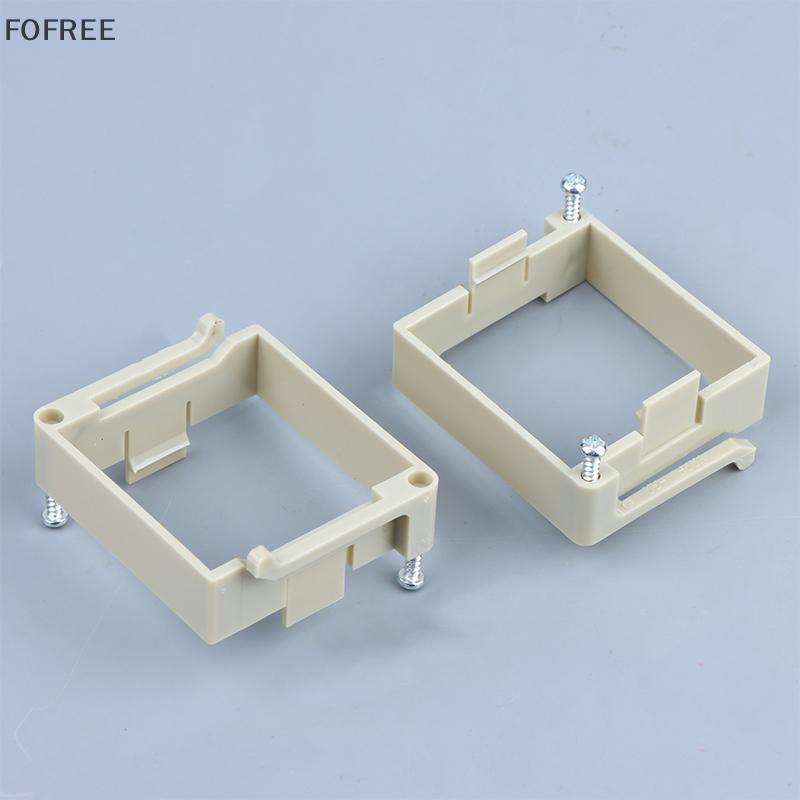 FOFREE Compact FTRA03 รีเลย์เวลายึดหัวเข็มขัด 5 10 ชิ้นสําหรับ H3CR H3BA AH5E DH48S Y92F 30 ง่ายติดแ