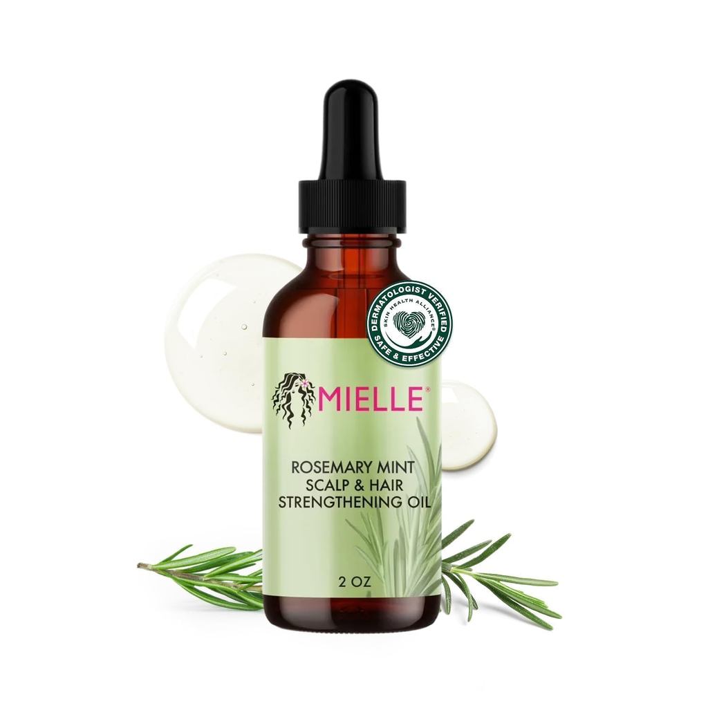 Mielle Organics Rosemary Mint Hair Oil with Biotin, 2 ออนซ์