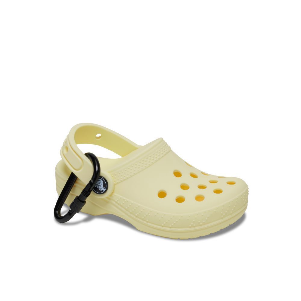 CROCS تعليقة حقيبة Classic Clog Pouch — أصفر فاتح — صورة 3